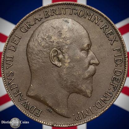 Great Britain 1909 Penny 1d GB6702