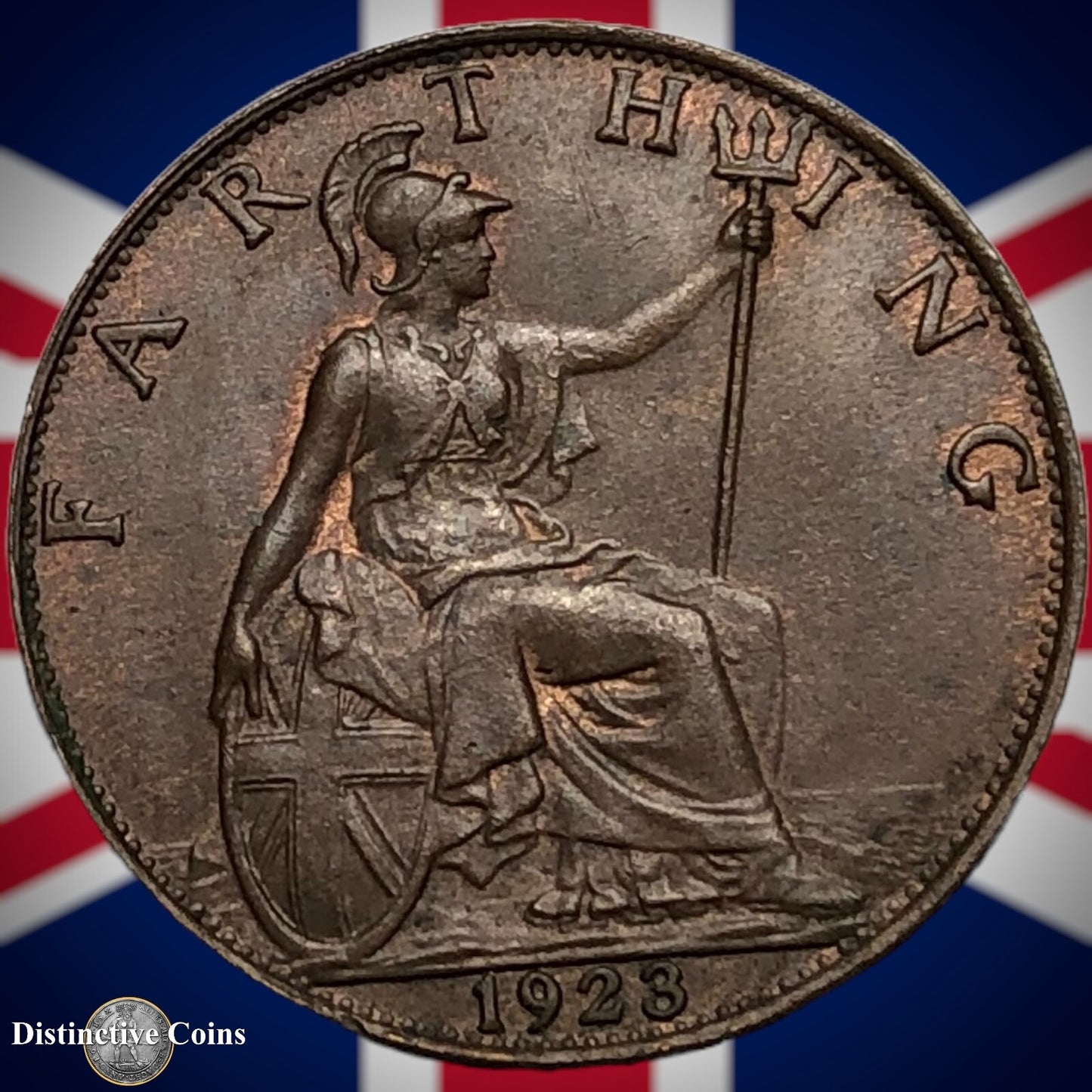 Great Britain 1923 Farthing 1/4d GB4772