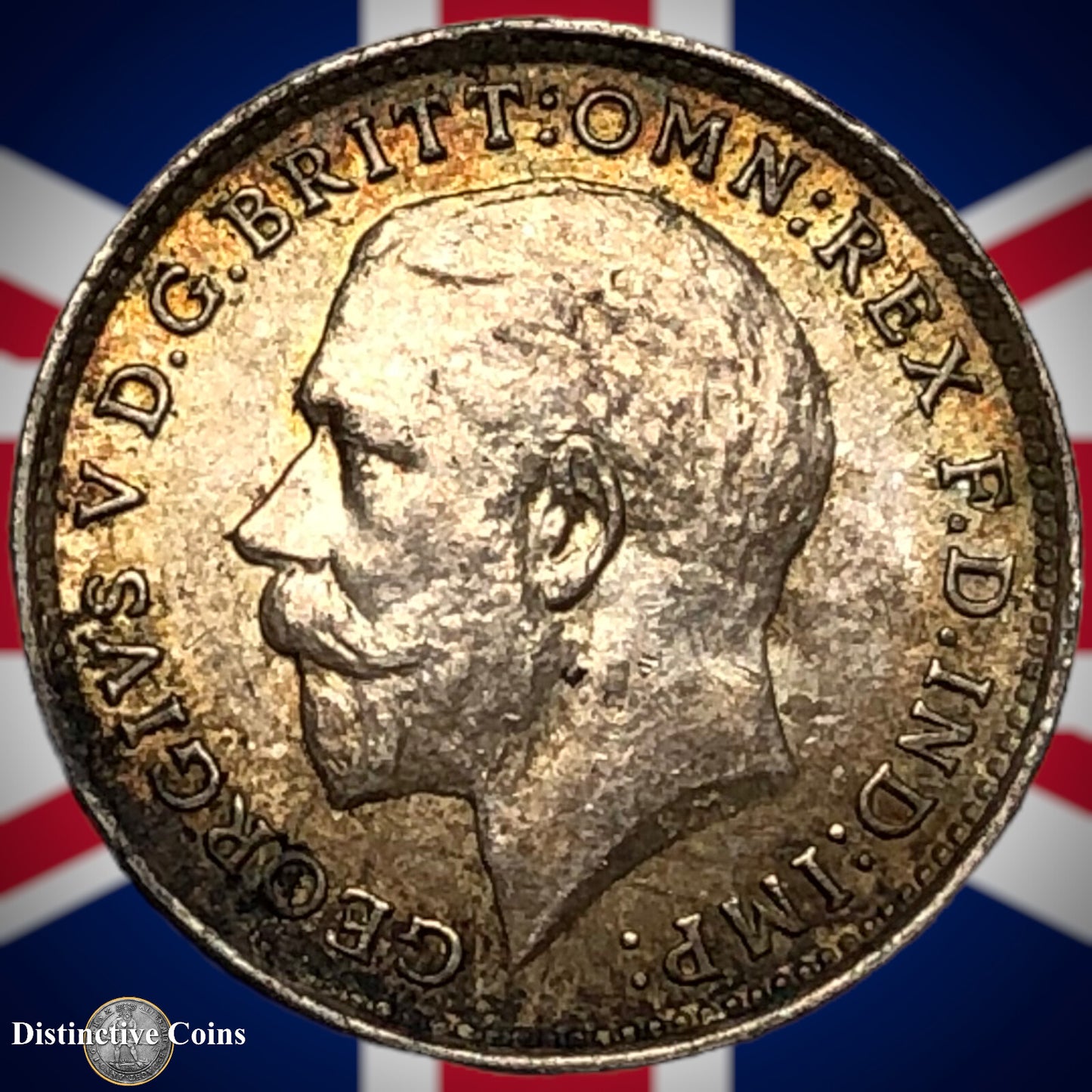 Great Britain 1916 Three Pence GB2172