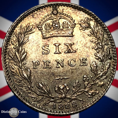 Great Britain 1888 Six Pence GB2718