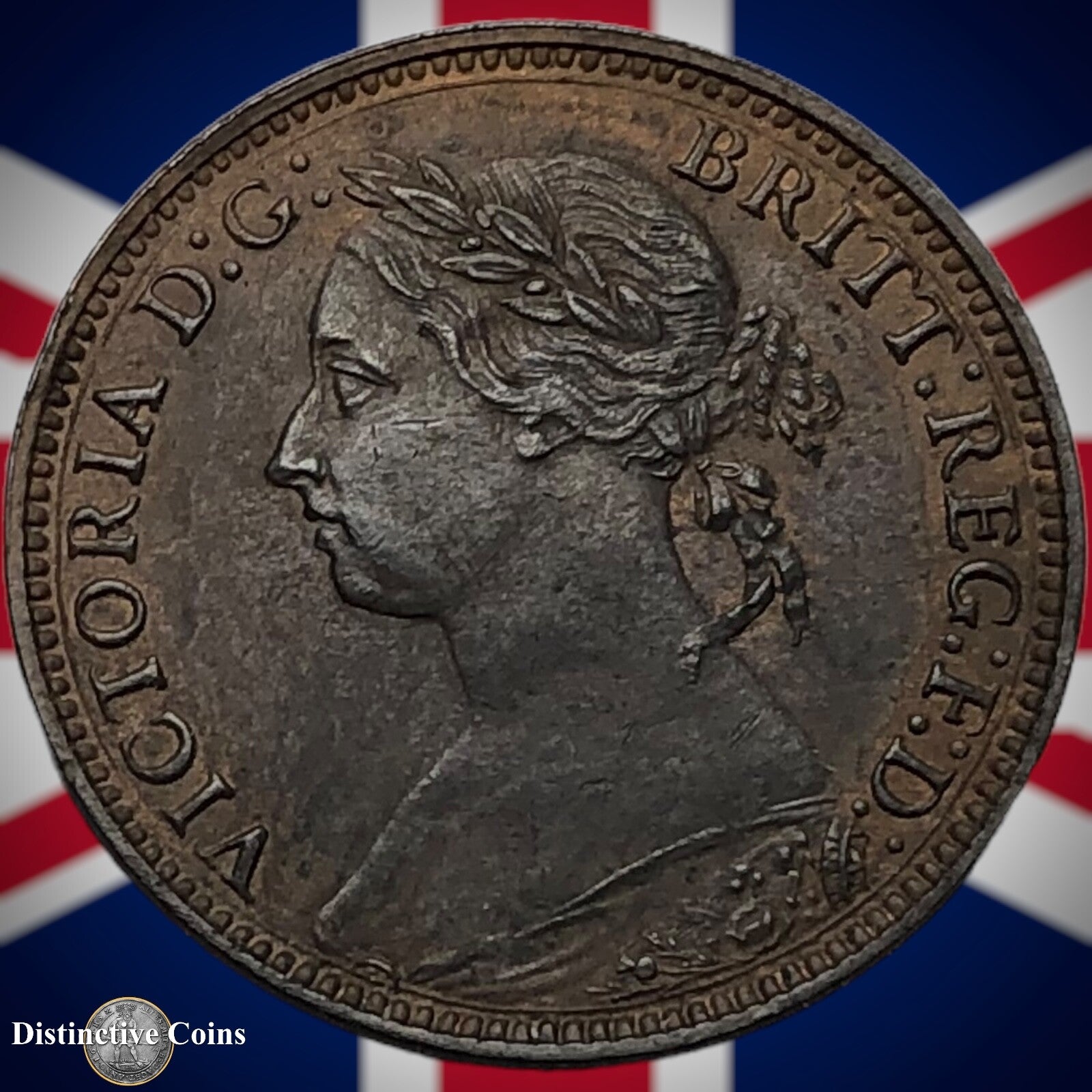 Great Britain 1881 H Farthing 1/4d GB3949