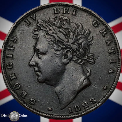 Great Britain 1828 Farthing 1/4d GB3332