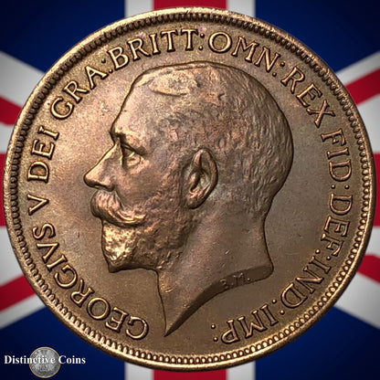 Great Britain 1917 Penny 1d GB6841