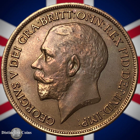 Great Britain 1917 Penny 1d GB6841