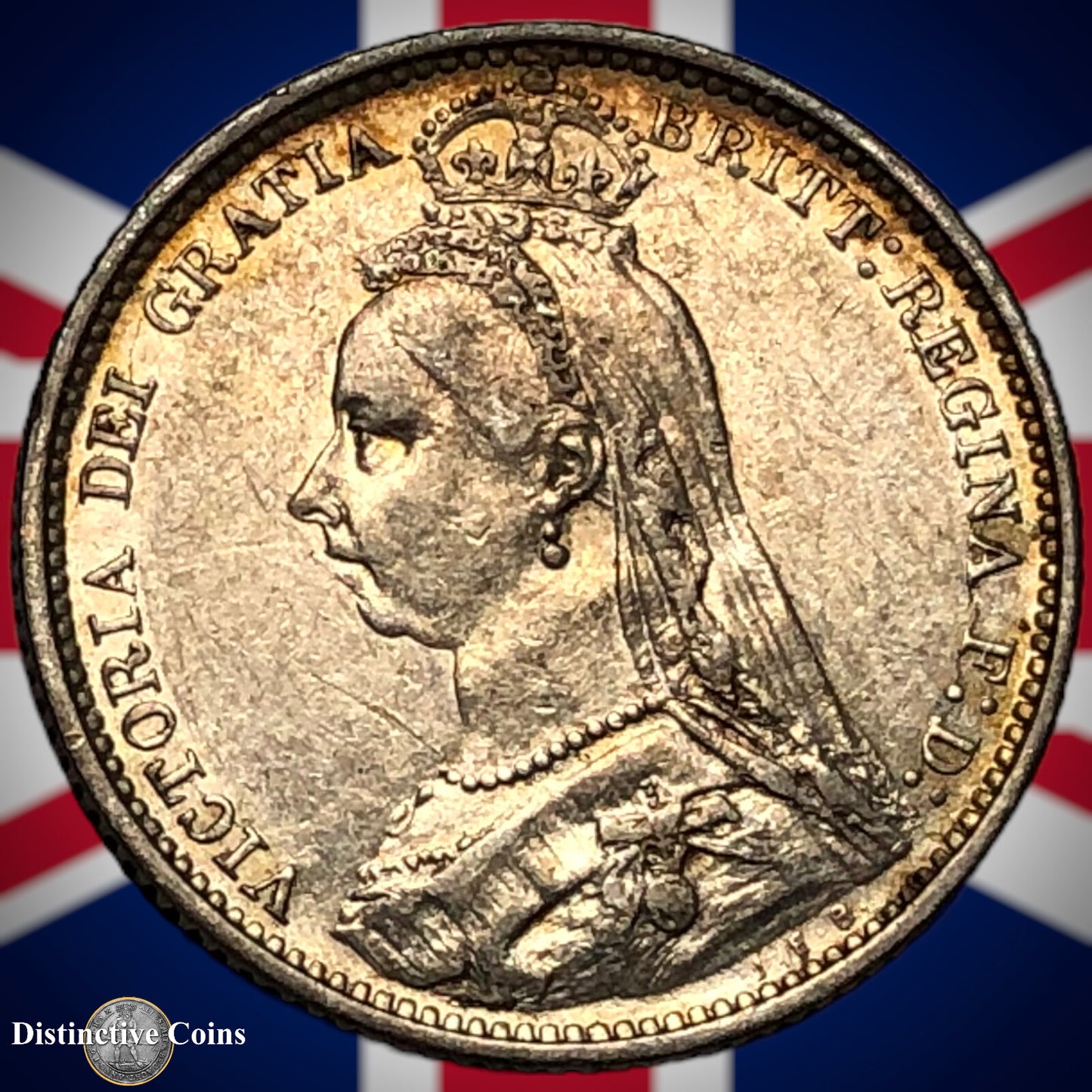 Great Britain 1888 Six Pence GB2716