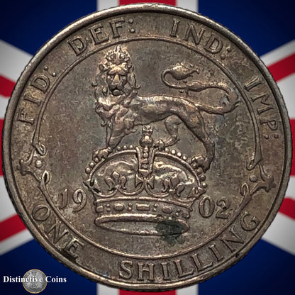 Great Britain 1902 British One Shilling GB0748
