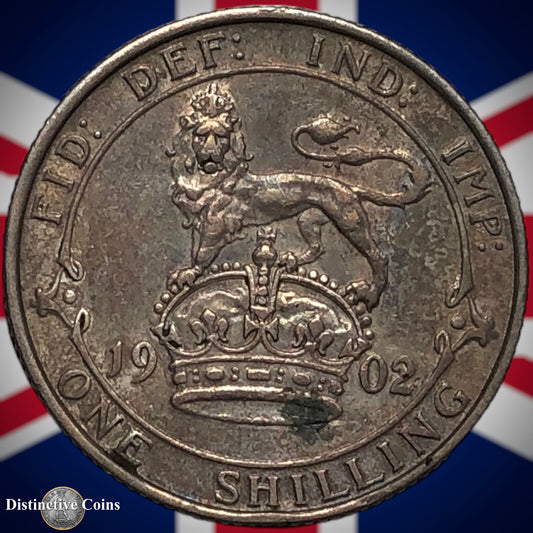 Great Britain 1902 British One Shilling GB0748