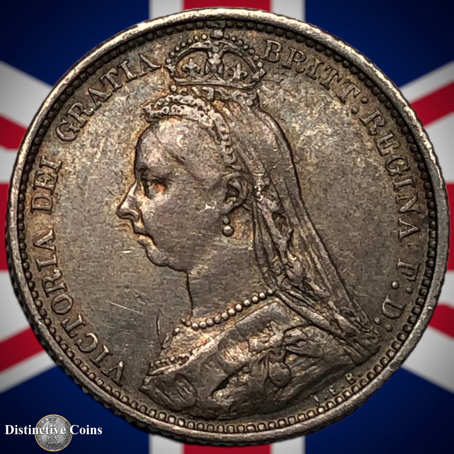 Great Britain 1887 Six Pence GB2670