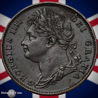 Great Britain 1822 Farthing 1/4d GB3248