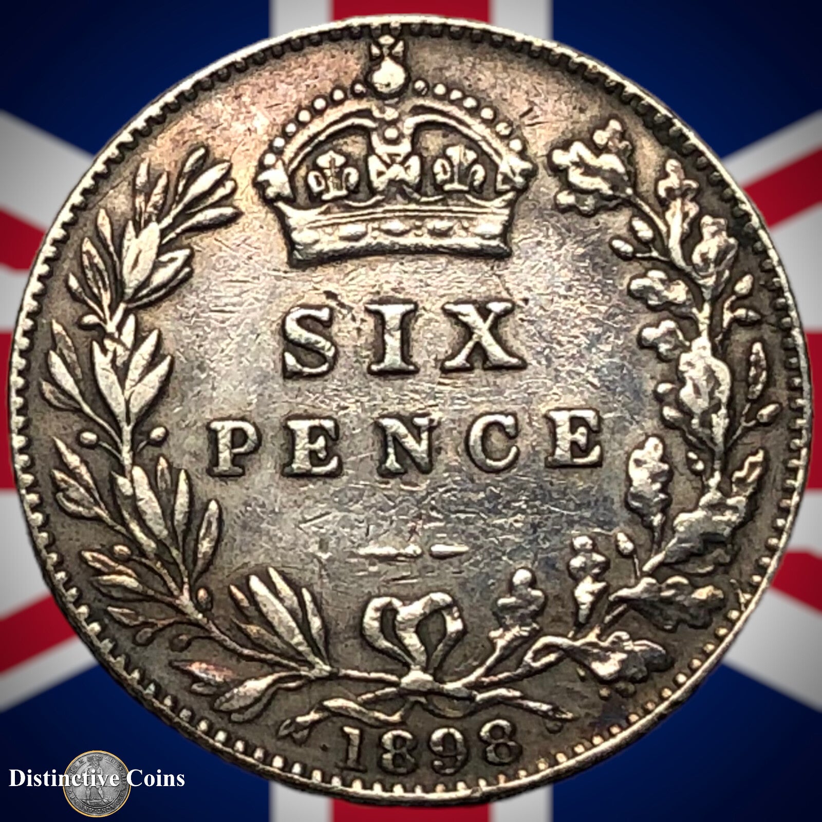 Great Britain 1898 Six Pence GB2798