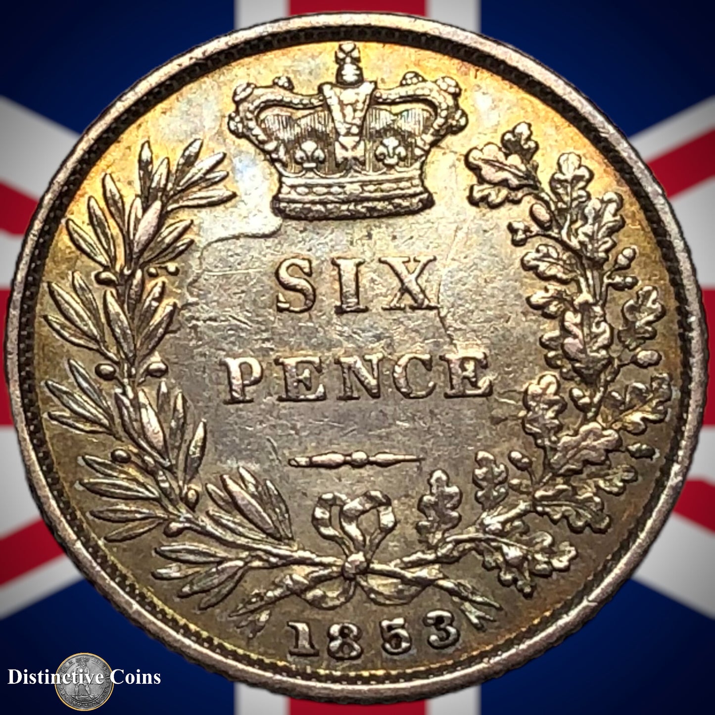 Great Britain 1853 Six Pence GB2601