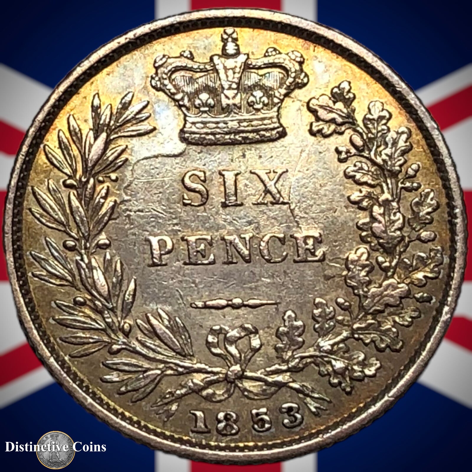 Great Britain 1853 Six Pence GB2601