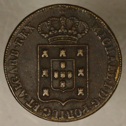 Portugal 1832 40 Reis XF+ 