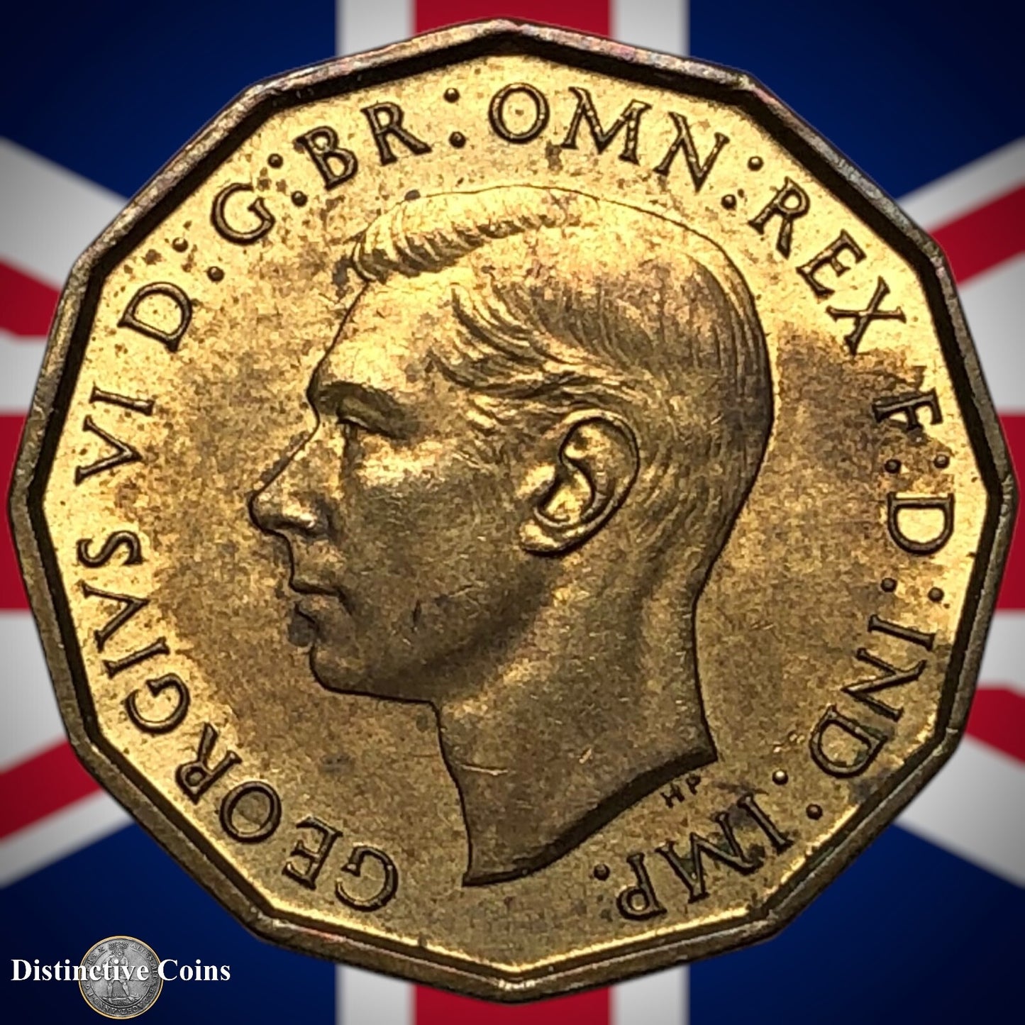 Great Britain 1938 Three Pence 3d GB7366