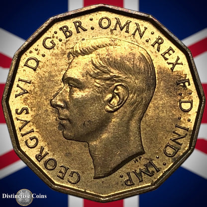 Great Britain 1938 Three Pence 3d GB7366