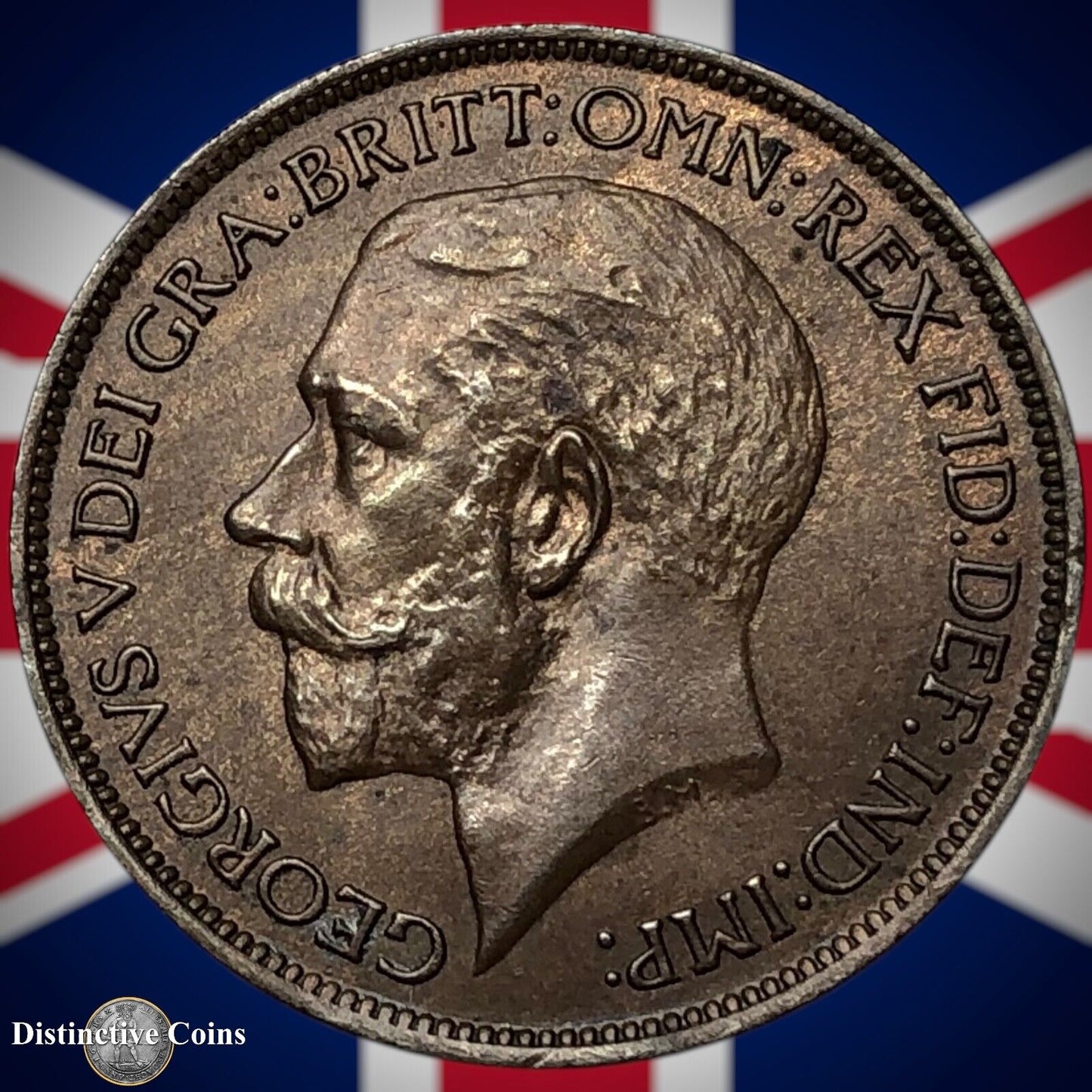 Great Britain 1924 Half Penny 1/2d GB5907