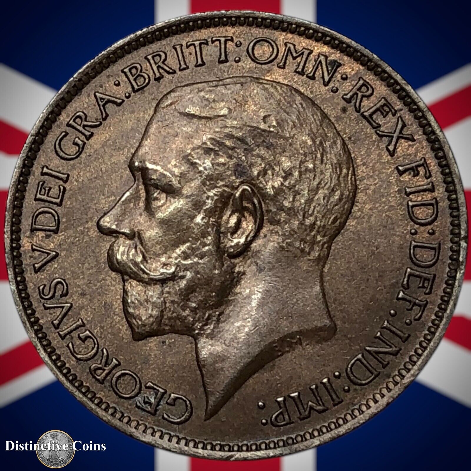 Great Britain 1924 Half Penny 1/2d GB5907
