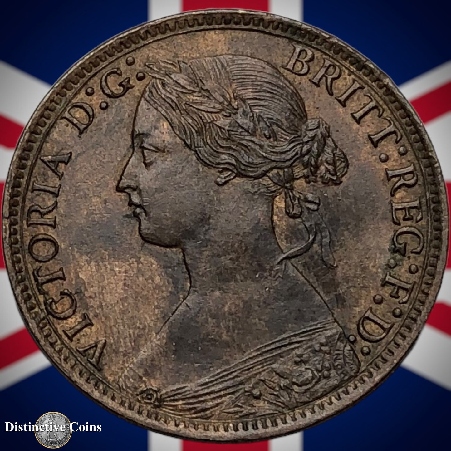 Great Britain 1873 Farthing 1/4d GB3706
