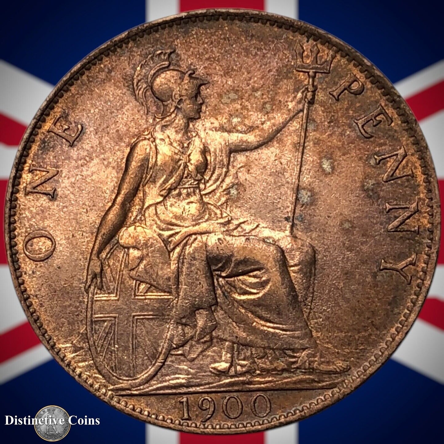 Great Britain 1900 Penny 1d GB6634