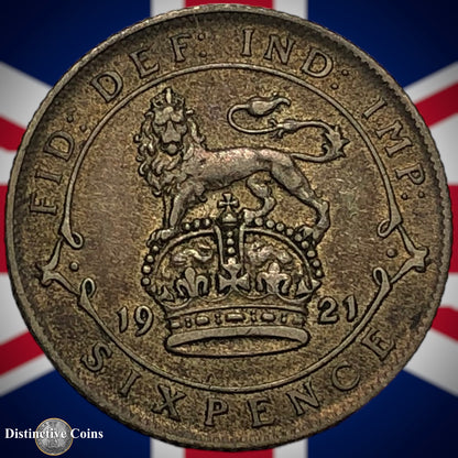 Great Britain 1921 Six Pence GB1638