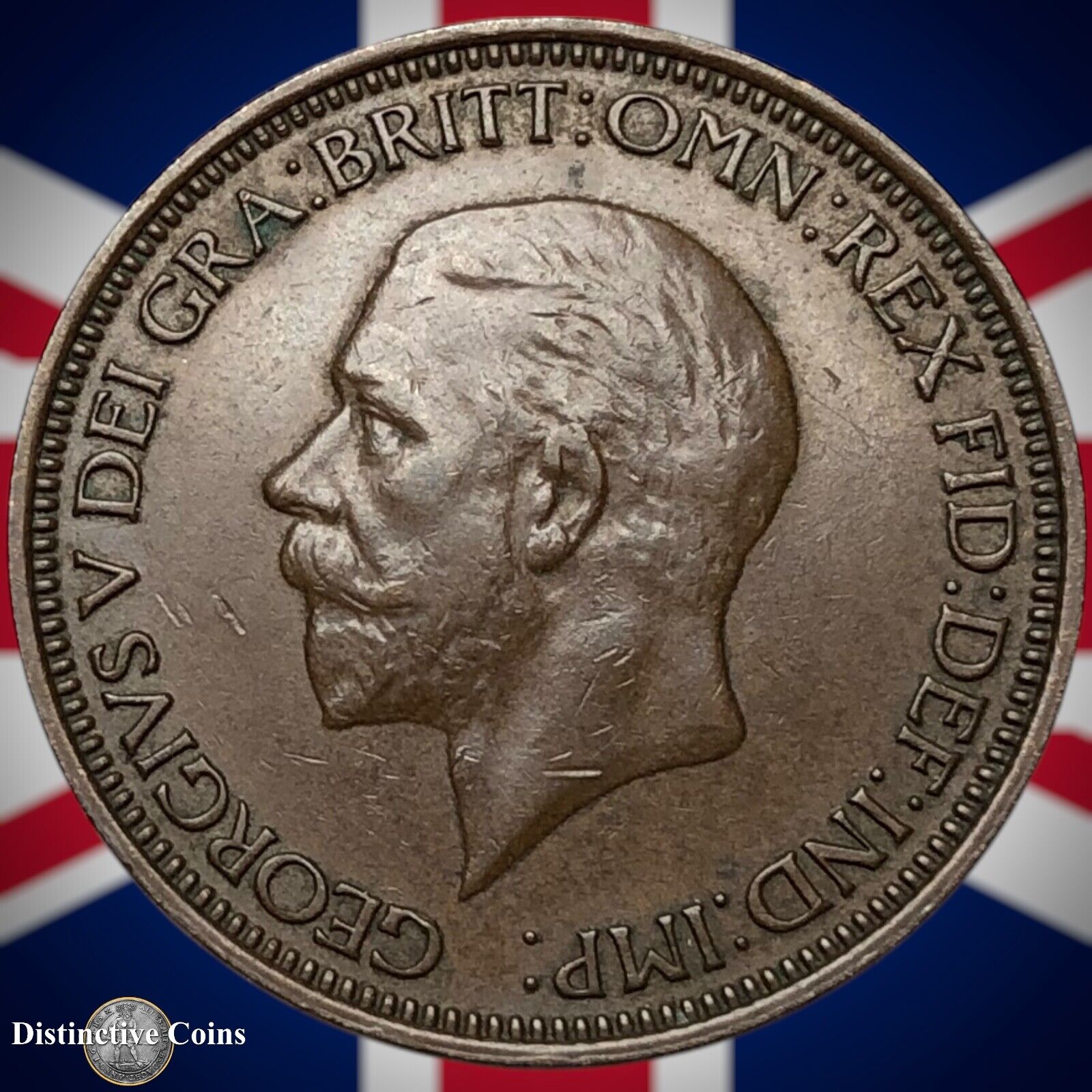 Great Britain 1933 Half Penny 1/2d GB5979