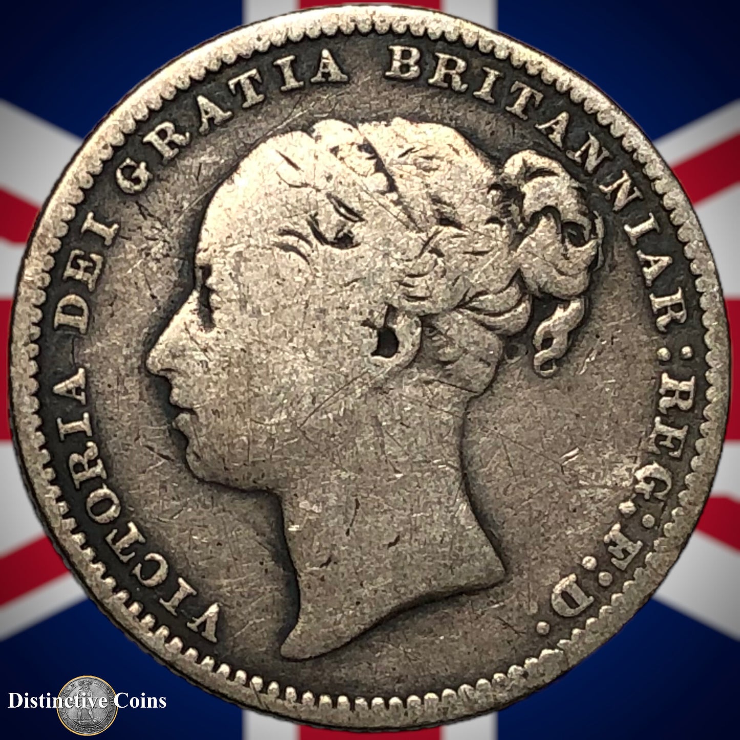 Great Britain 1881 British One Shilling GB0400