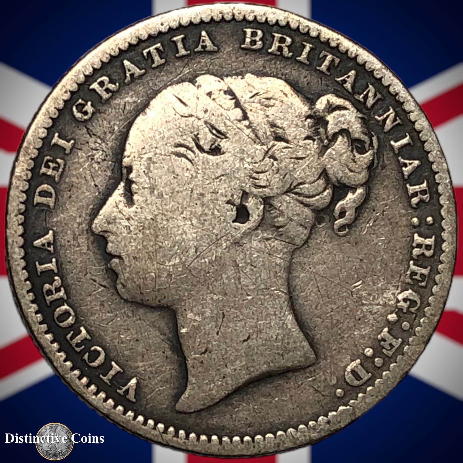 Great Britain 1881 British One Shilling GB0400