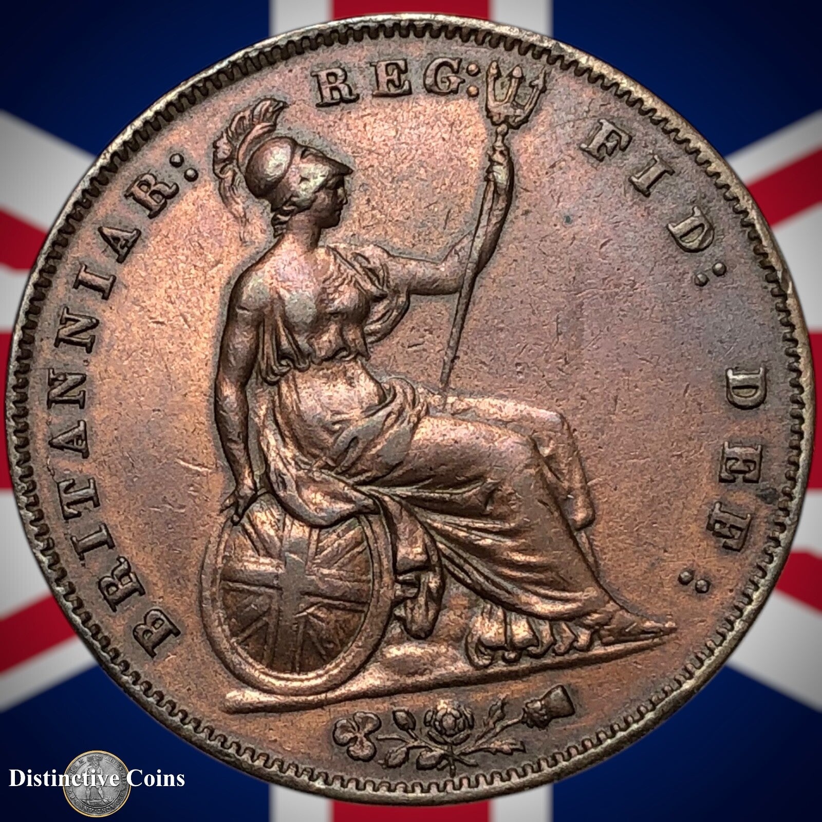 Great Britain 1858 Penny 1d GB6148