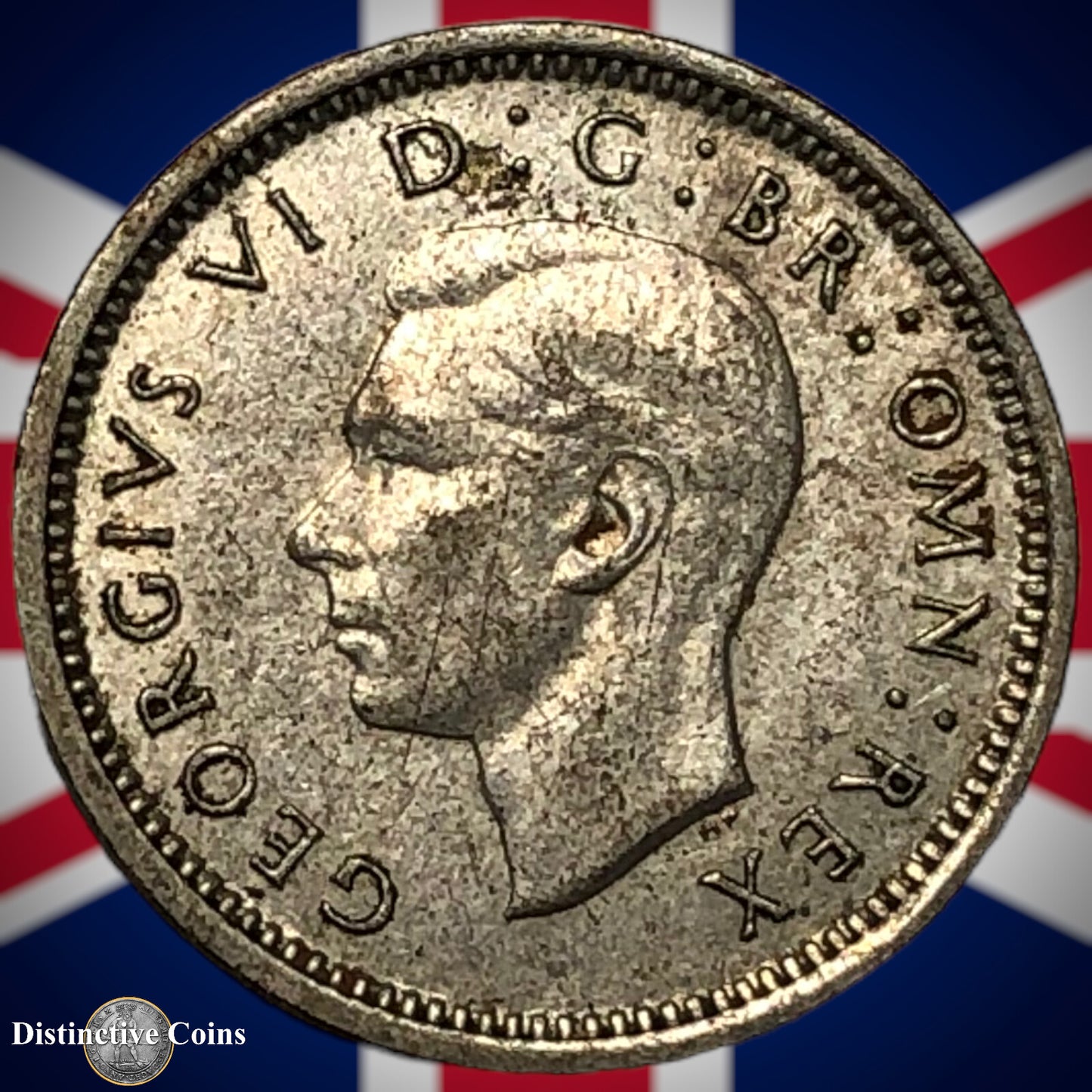 Great Britain 1943 Three Pence GB2349