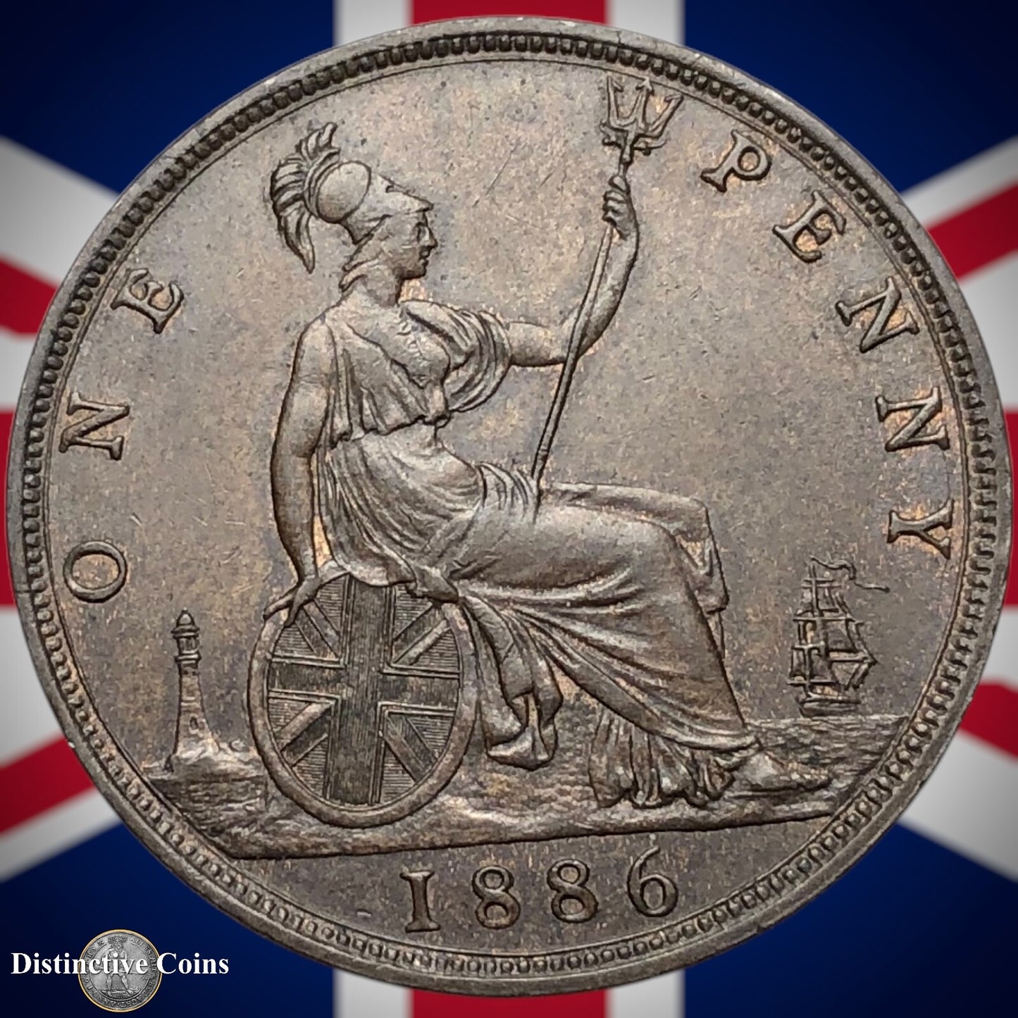 Great Britain 1886 Penny 1d GB6460