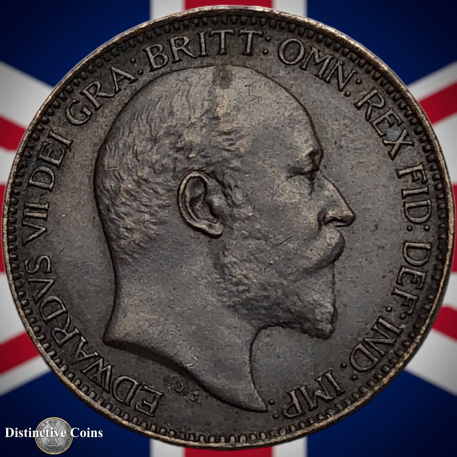 Great Britain 1907 Farthing 1/4d GB4605