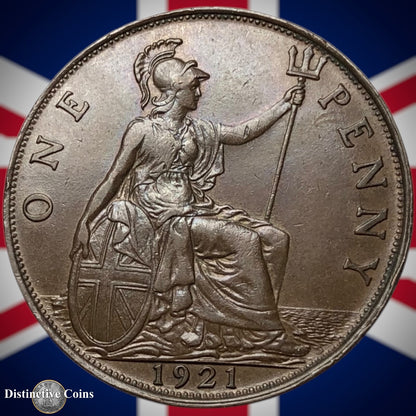 Great Britain 1921 Penny 1d GB6988