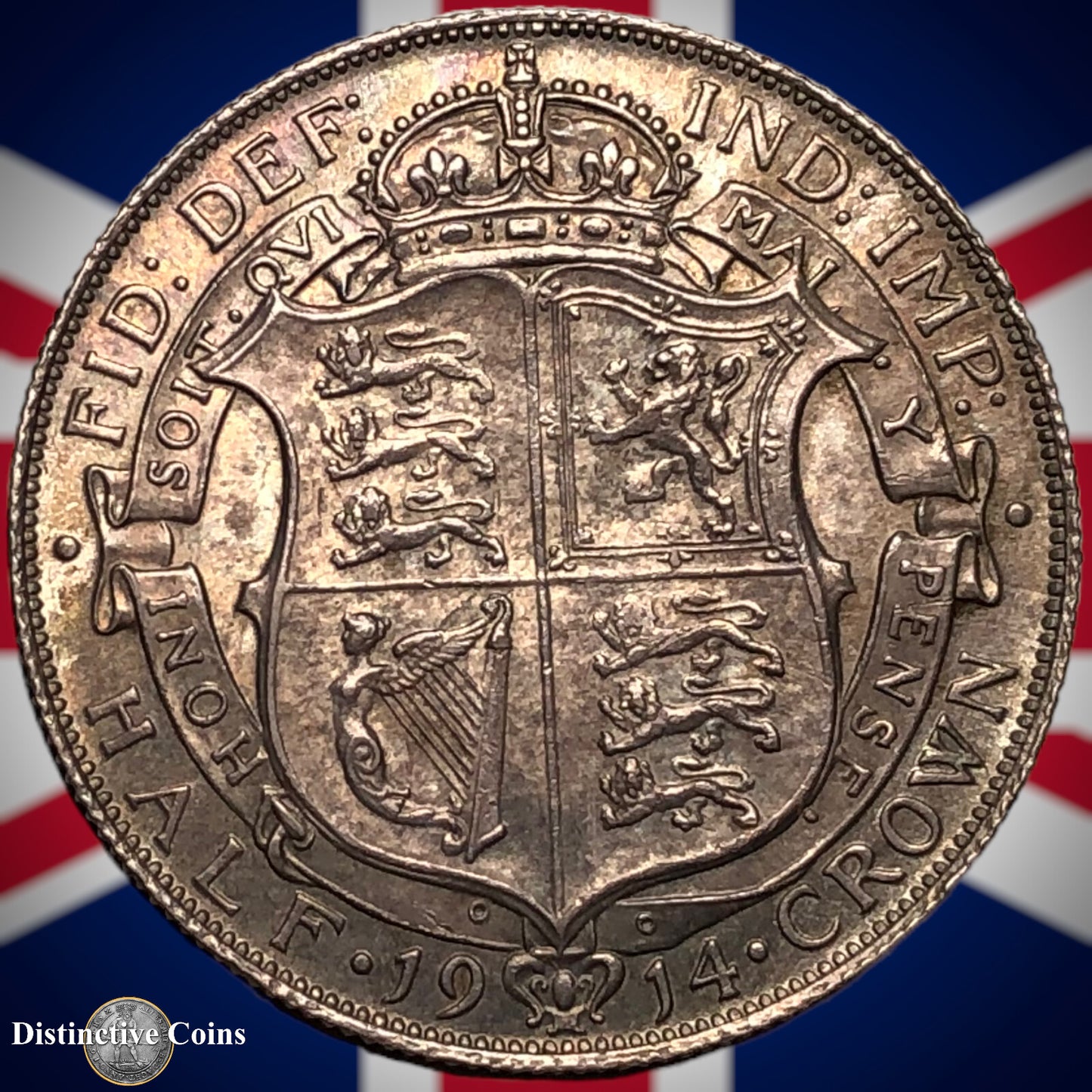 Great Britain 1914 Half Crown GB1240
