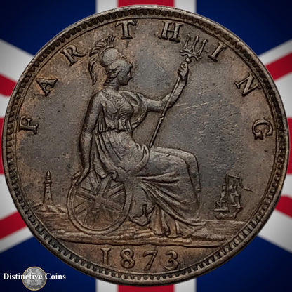 Great Britain 1873 Farthing 1/4d GB3706