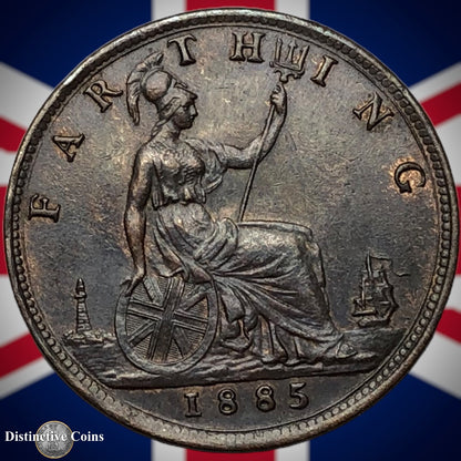 Great Britain 1885 Farthing 1/4d GB4174