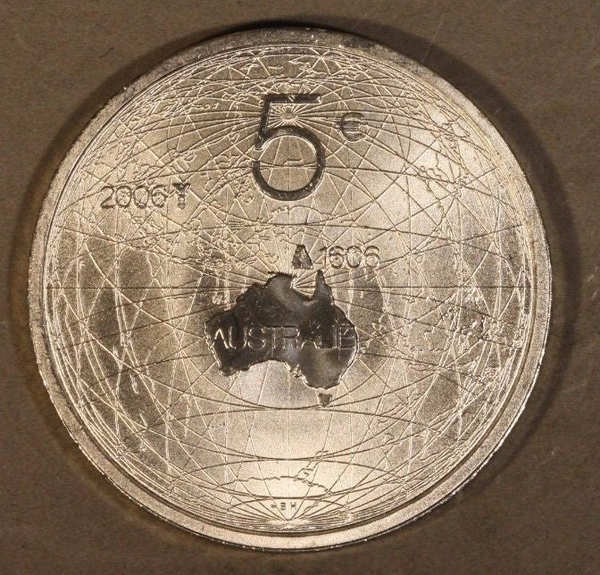 2006 Netherlands 5 Euro Sterling Silver BU              