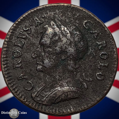 Great Britain 1672 Farthing 1/4d GB3141