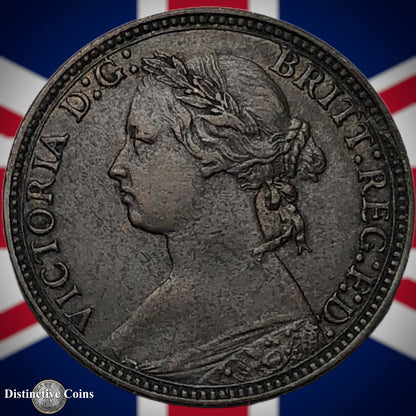 Great Britain 1875 H Farthing 1/4d GB3755