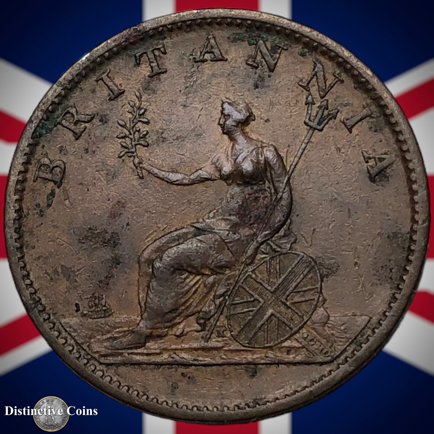 Great Britain 1807 Half Penny 1/2d GB5183
