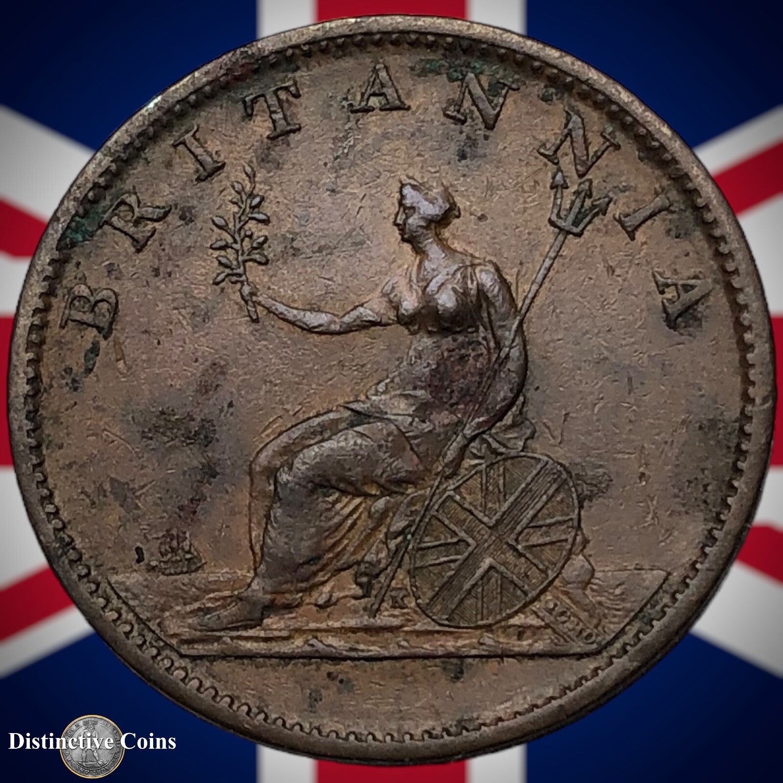 Great Britain 1807 Half Penny 1/2d GB5183