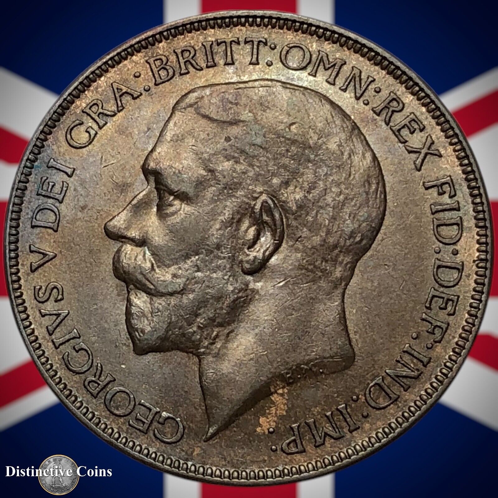 Great Britain 1926 Penny 1d GB7030