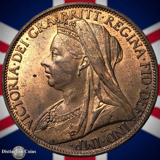 Great Britain 1901 Penny 1d GB6644