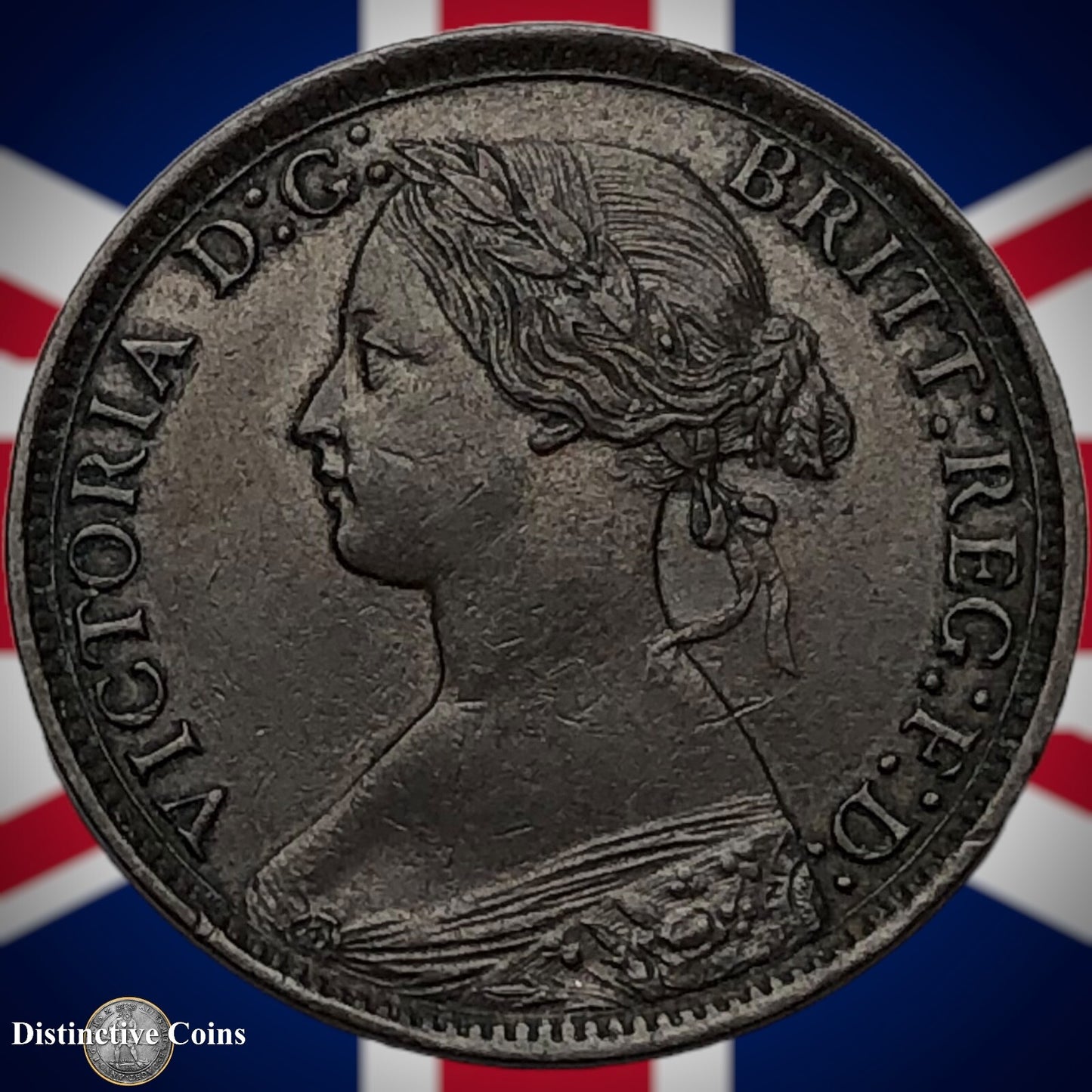 Great Britain 1872 Farthing 1/4d GB3665