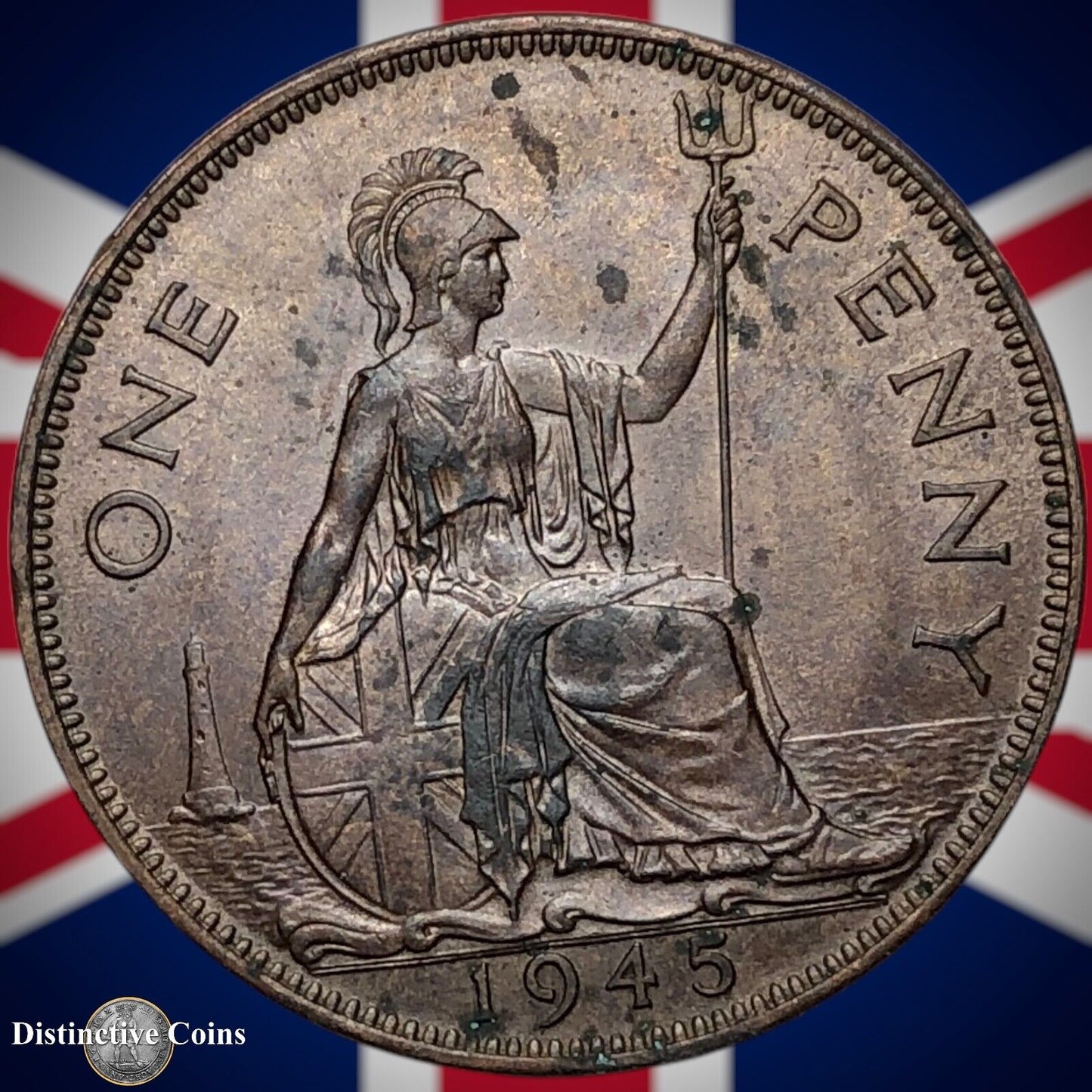 Great Britain 1945 Penny 1d GB7277