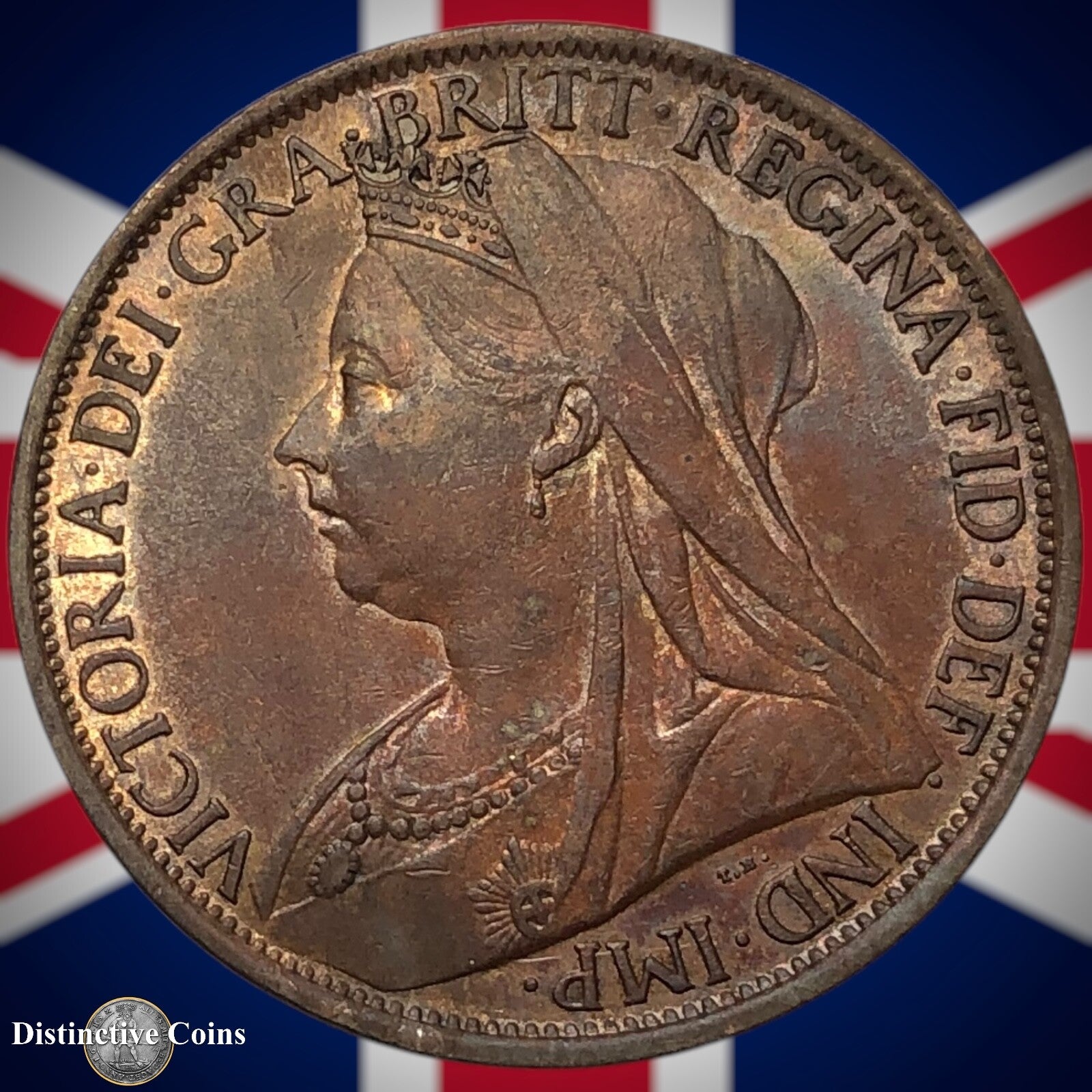 Great Britain 1899 Penny 1d GB6614