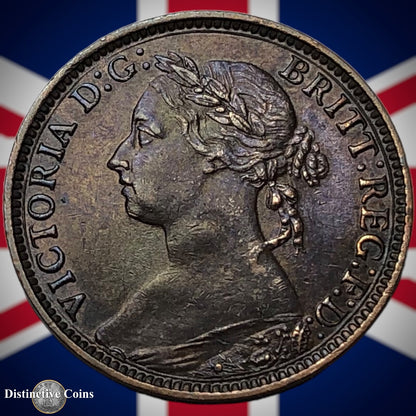 Great Britain 1881 H Farthing 1/4d GB4018
