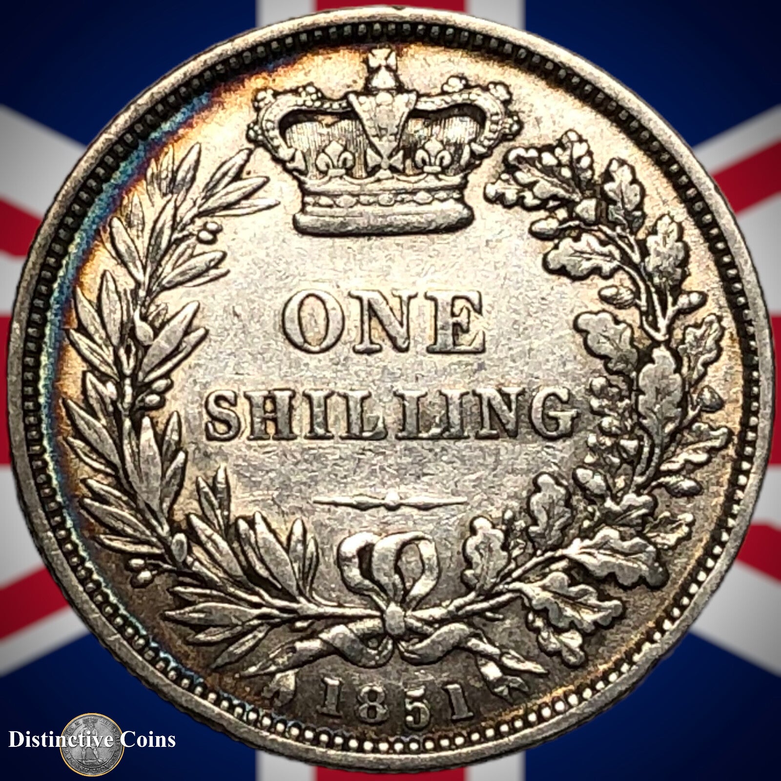 Great Britain 1851 British One Shilling GB0218