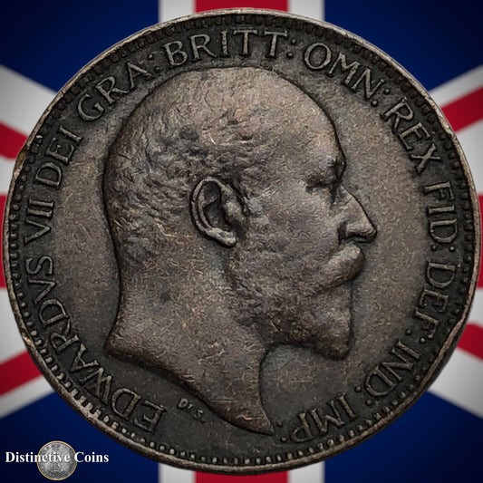 Great Britain 1905 Farthing 1/4d GB4573