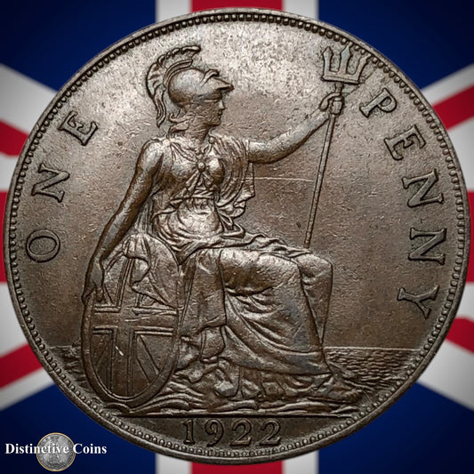 Great Britain 1922 Penny 1d GB7015