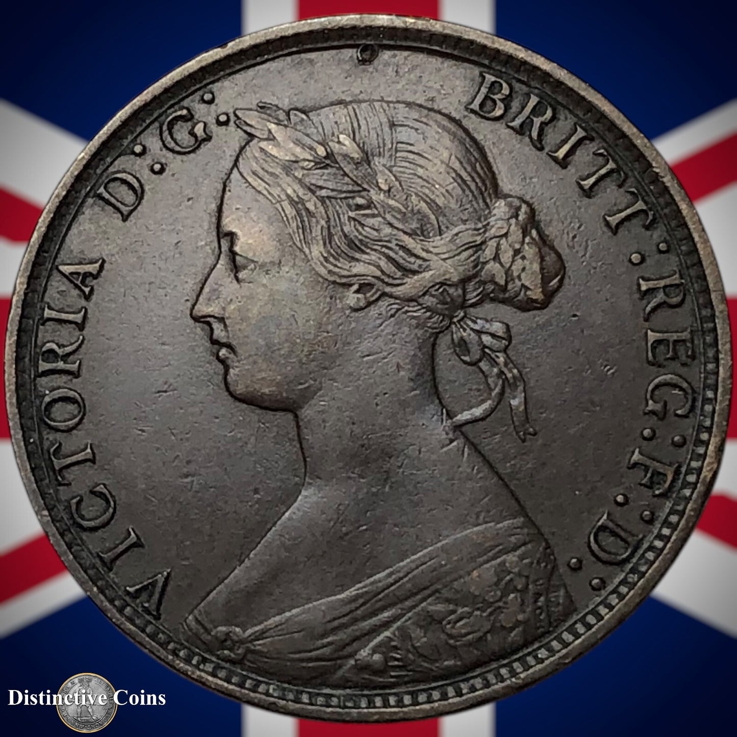 Great Britain 1873 Half Penny 1/2d GB5504